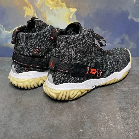 Nike Jordan Apex React Men's Black/Grey Infrared 23 Sneakers Sz 11.5 - Picture 8 of 16